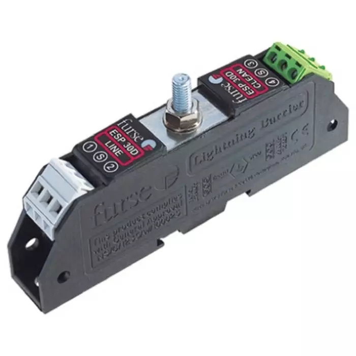 WJ Furse ESP Surge Suppressor Unit 16.7 V Maximum Voltage Rating 5 kA Maximum Surge Current RS485 Surge Protector, 7TCA085400R0191ESP RS485