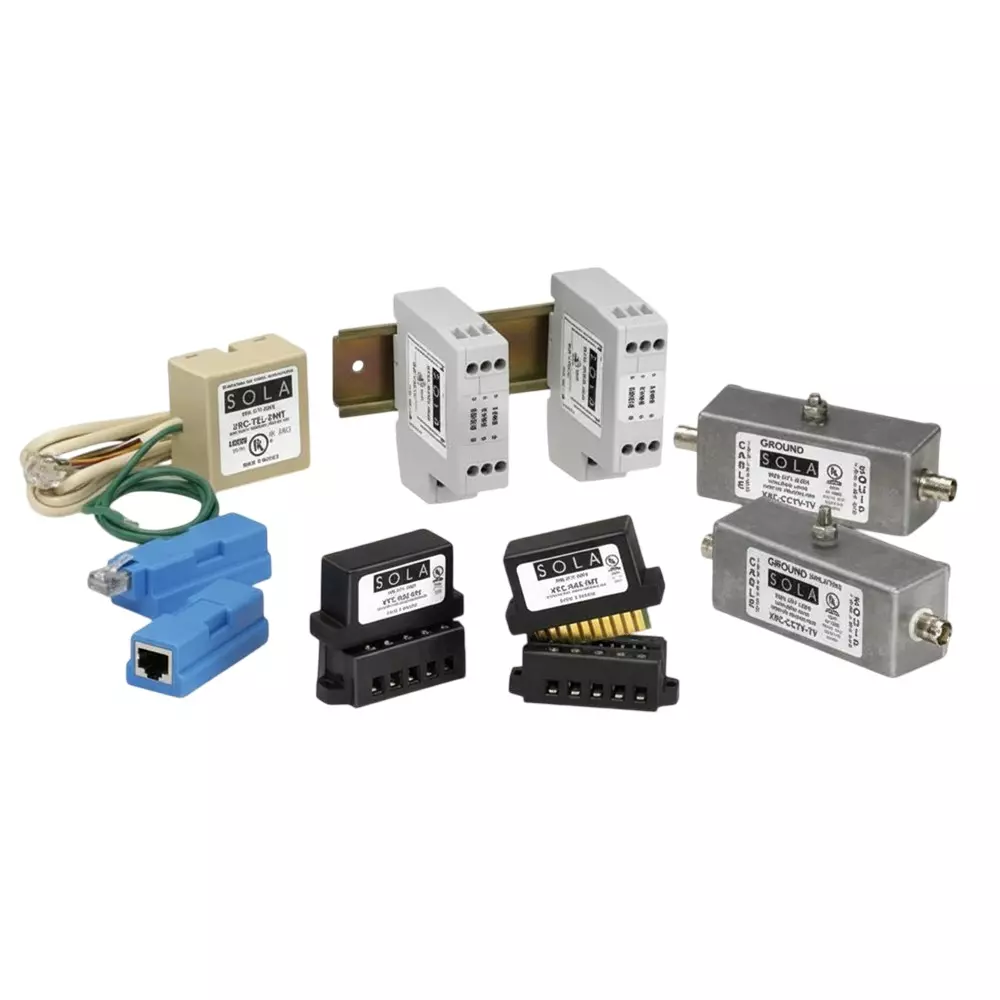 SOLAHD Industrial Surge Protector DIN Rail 10 kA 36 VDC, STC-642-036