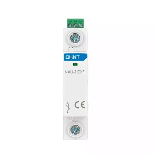 Chint NXU I + II Low-Voltage Surge Arrester without Auxiliary Contact 1 Pole, 308606