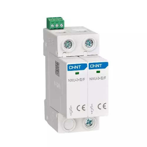 Chint NXU I + II Low-Voltage Surge Arrester without Auxiliary Contact 2 Pole, 308592