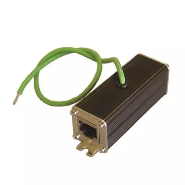 TE CONNECTIVITY Connectorized Surge Protector Inline 5 VDC, 48 VDC Voltage Rating, ESP-100-POE