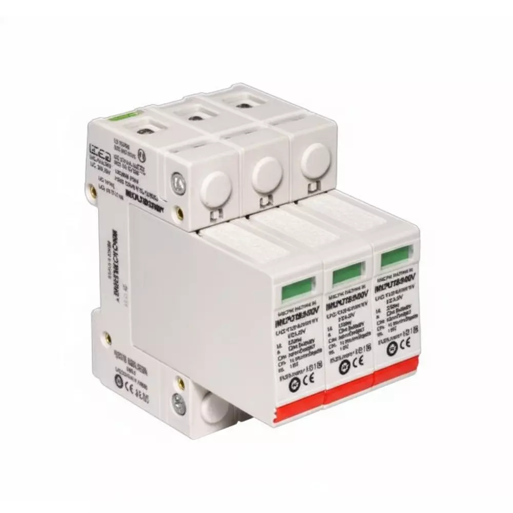 Bourns Industrial Surge Protector DIN Rail 65 kA 347 V, 480 V, 600 V, 1270-3S-480