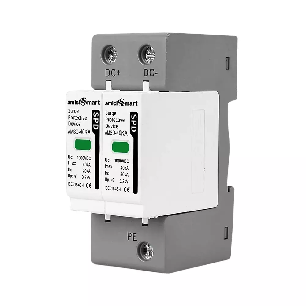 amiciSmart Surge Protective Device 40 kA 1000 V Rated Voltage, SPD-DC-1000V