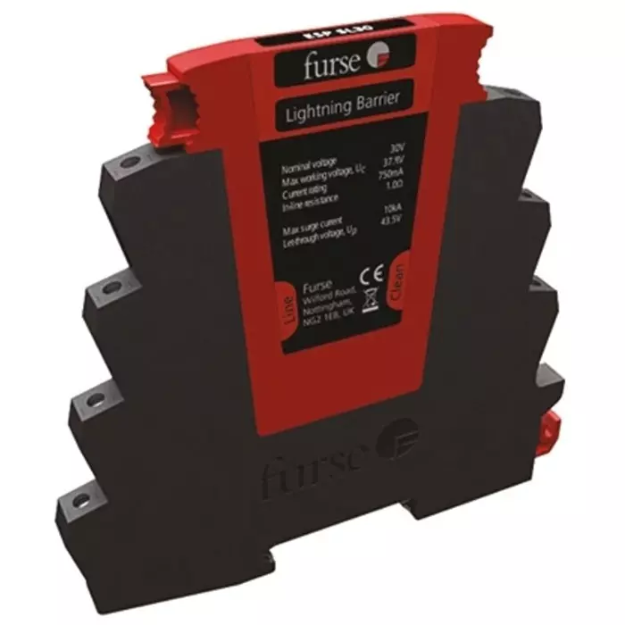 WJ Furse ESP SL Surge Suppressor Unit 16.7 V Maximum Voltage Rating 2.5 kA Maximum Surge Current Twisted Pair Surge, 7TCA085400R0063ESP SL15