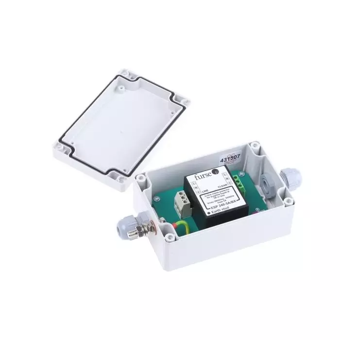 WJ Furse ESP 240 Surge Protection Device 280 V Maximum Voltage Rating 10 kA Maximum Surge Current Low Current Mains, 7TCA085460R0084ESP 240-5A/BX