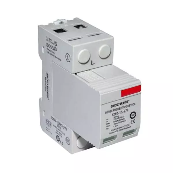Bourns Industrial Surge Protector DIN Rail 50 kA 150 V, 1260-1SMG-120