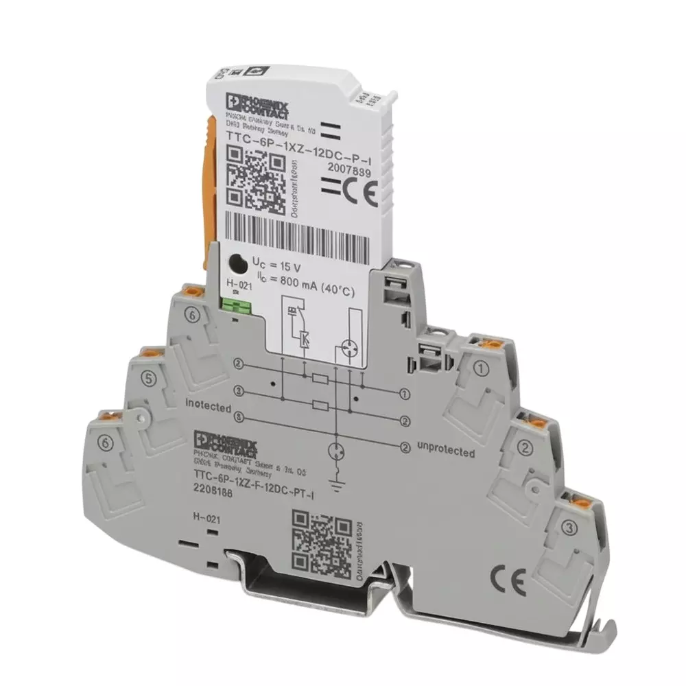 Phoenix Contact Industrial Surge Protector DIN Rail 600 mA 48 VDC, 2908200