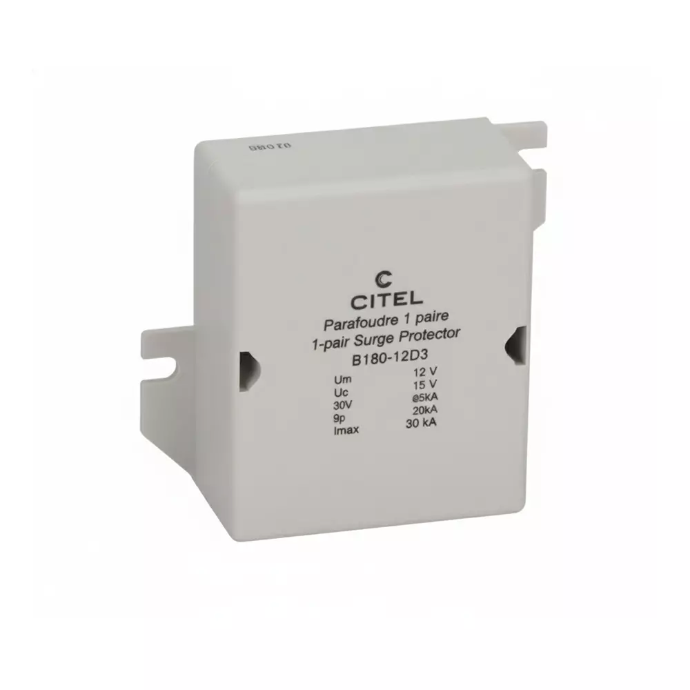 CITEL Industrial Surge Protector Chassis Mount 300 mA 12 V, B180-12D3
