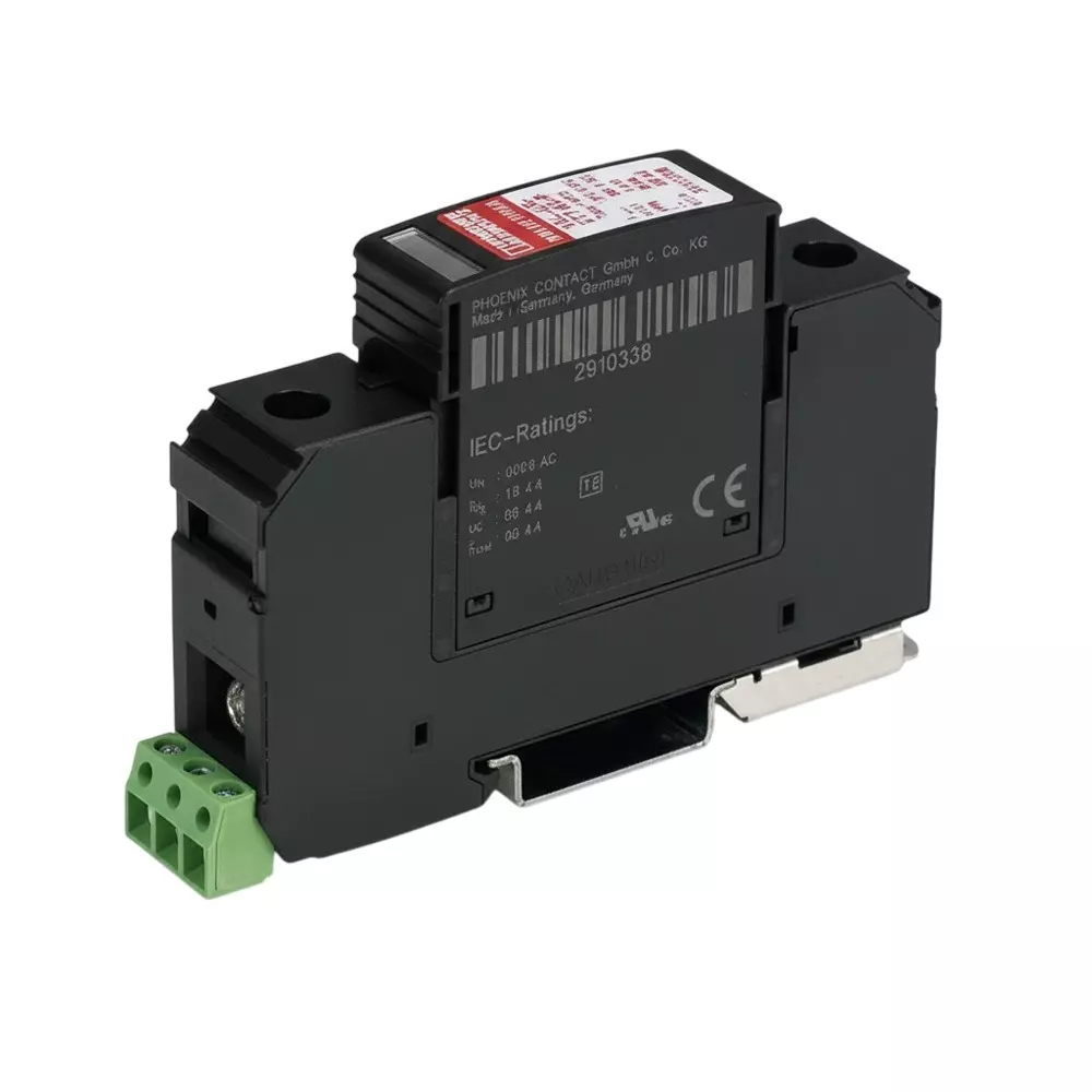 Phoenix Contact Industrial Surge Protector DIN Rail 1 A 240 VAC, 2910368