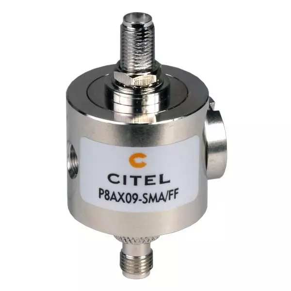 CITEL Connectorized Surge Protector Inline 20 kA 48 V, P8AX09-SMA-FF