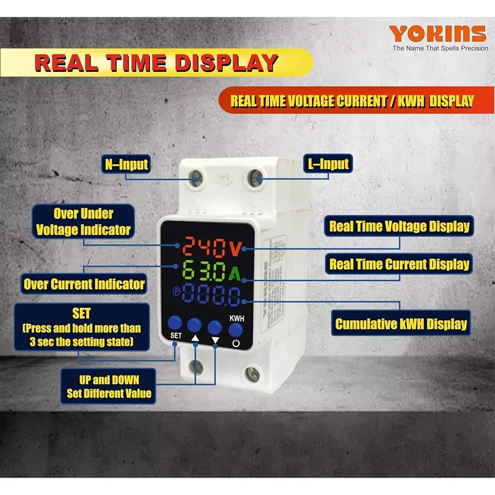 yokins-3-in-1-digital-voltage-current-protector-with-energy-meter-63-amp-230-v-ac-din-rail-mount-yd-vak