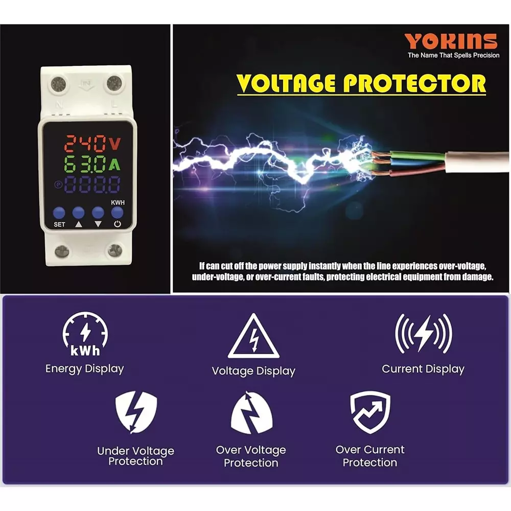 yokins-3-in-1-digital-voltage-current-protector-with-energy-meter-63-amp-230-v-ac-din-rail-mount-yd-vak