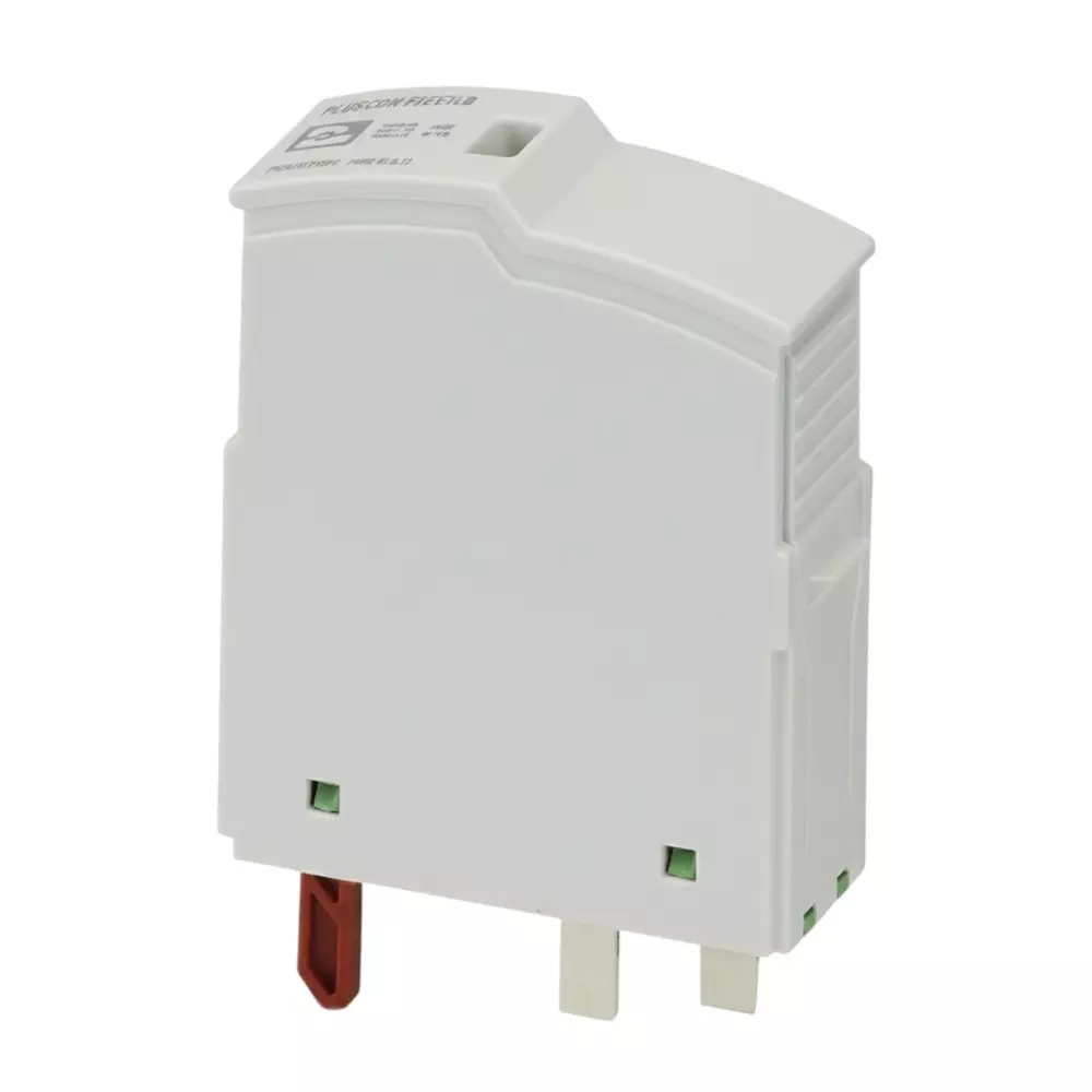 Phoenix Contact Industrial Surge Protector Pluggable 24 VAC Voltage Rating, 2907920