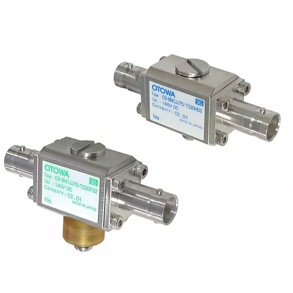 Otowa Electric SPD BNC type Connector, CS-BNCJJ75-T230HD2