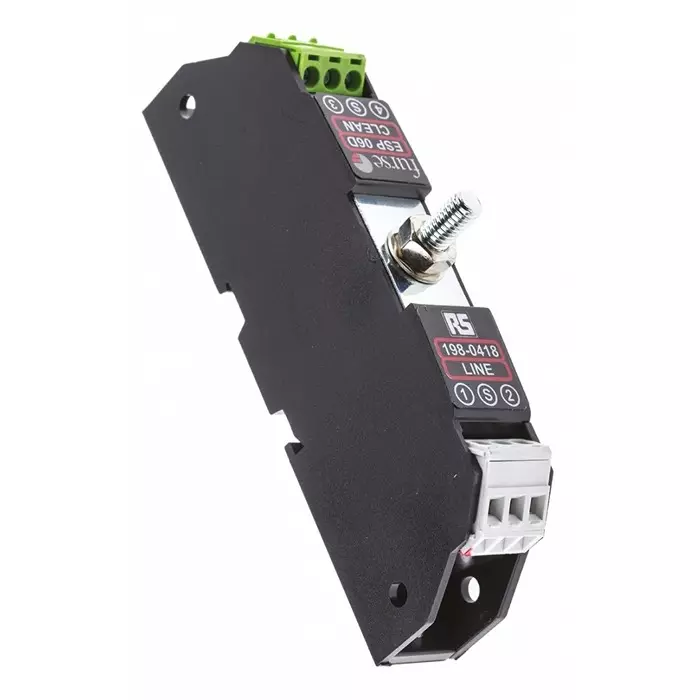 WJ Furse ESP D/TN Surge Suppressor Unit 7.79 V Maximum Voltage Rating 5 kA Maximum Surge Current Twisted Pair Surge, 7TCA085400R0079ESP 06D