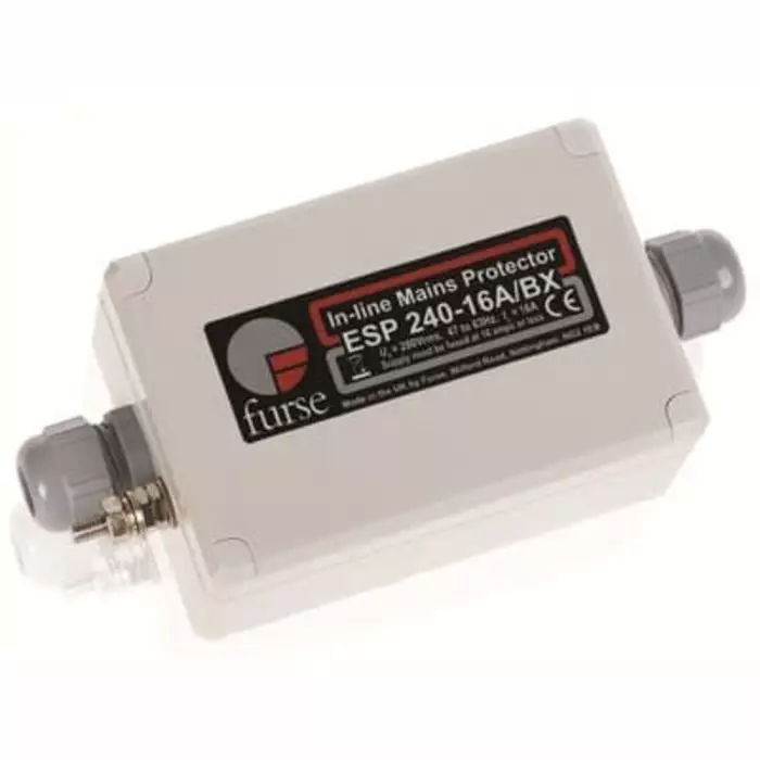 WJ Furse ESP 240 Surge Protection Device 280 V Maximum Voltage Rating 10 kA Maximum Surge Current Low Current Mains, 7TCA085460R0081ESP 240-16A/BX