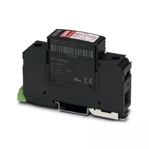 Phoenix Contact Industrial Surge Protector DIN Rail 80 A 120 VAC, 2910348