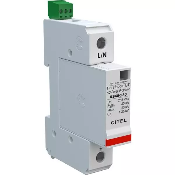 CITEL Industrial Surge Protector DIN Rail 40 kA 230 VAC, DS41S-230