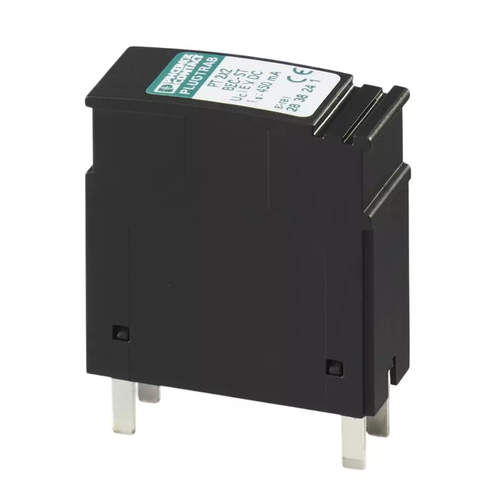 Phoenix Contact Industrial Surge Protector Pluggable 450 mA 12 VDC, 2838254