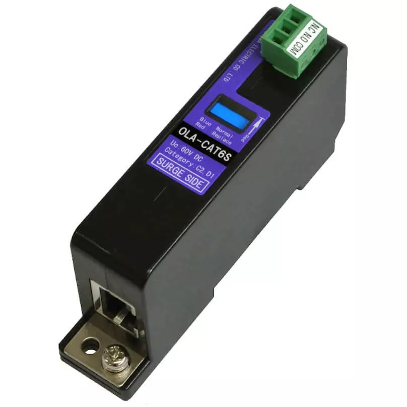 Otowa Electric SPD 2 Amp Rated Current, OLA-CAT6S