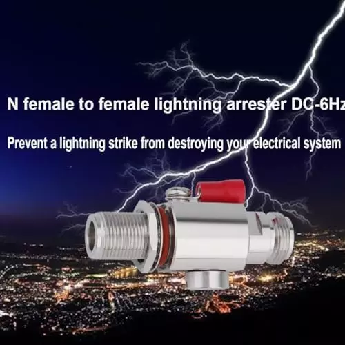 generic-n-female-to-n-female-lightning-arrestor-surge-protector-50-impedance-dc59-ghz-frequency-silver