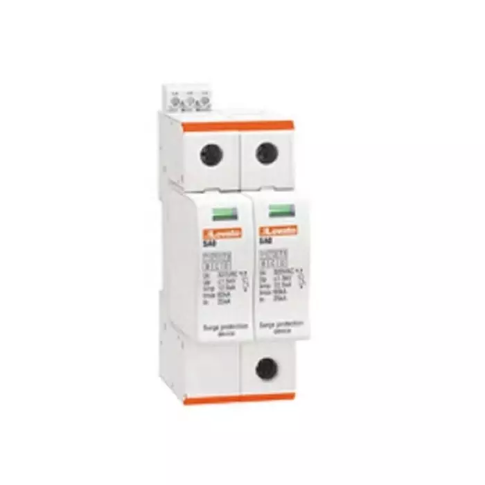 Lovato Single Phase Surge Protector, 60kA, DIN Rail Mount, SA02PA320R