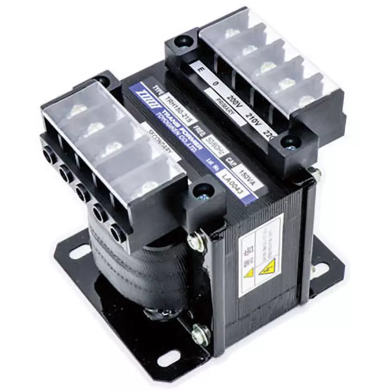 Toyo Giken Transformers 21S 1.5 (at 100 V Secondary Voltage) 5.5×10 Mounting Hole 150 Va, TRH150-21S