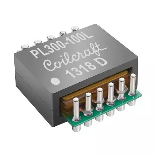 COILCRAFT SMPS Transformers PLANAR TRANSFORMER, 1:1, 300W, SMT, PL300-103L