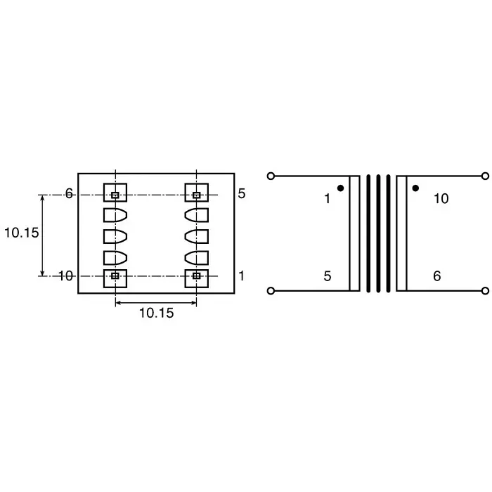 OEP (OXFORD ELECTRICAL PRODUCTS) Through Hole Pulse Transformer 12H Prim. Inductance 63 Ω Prim. Resistance, Z1656