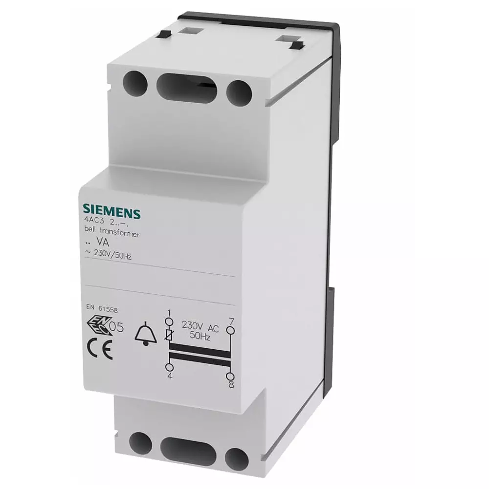 Siemens DIN Rail Transformer, 4AC3208-1