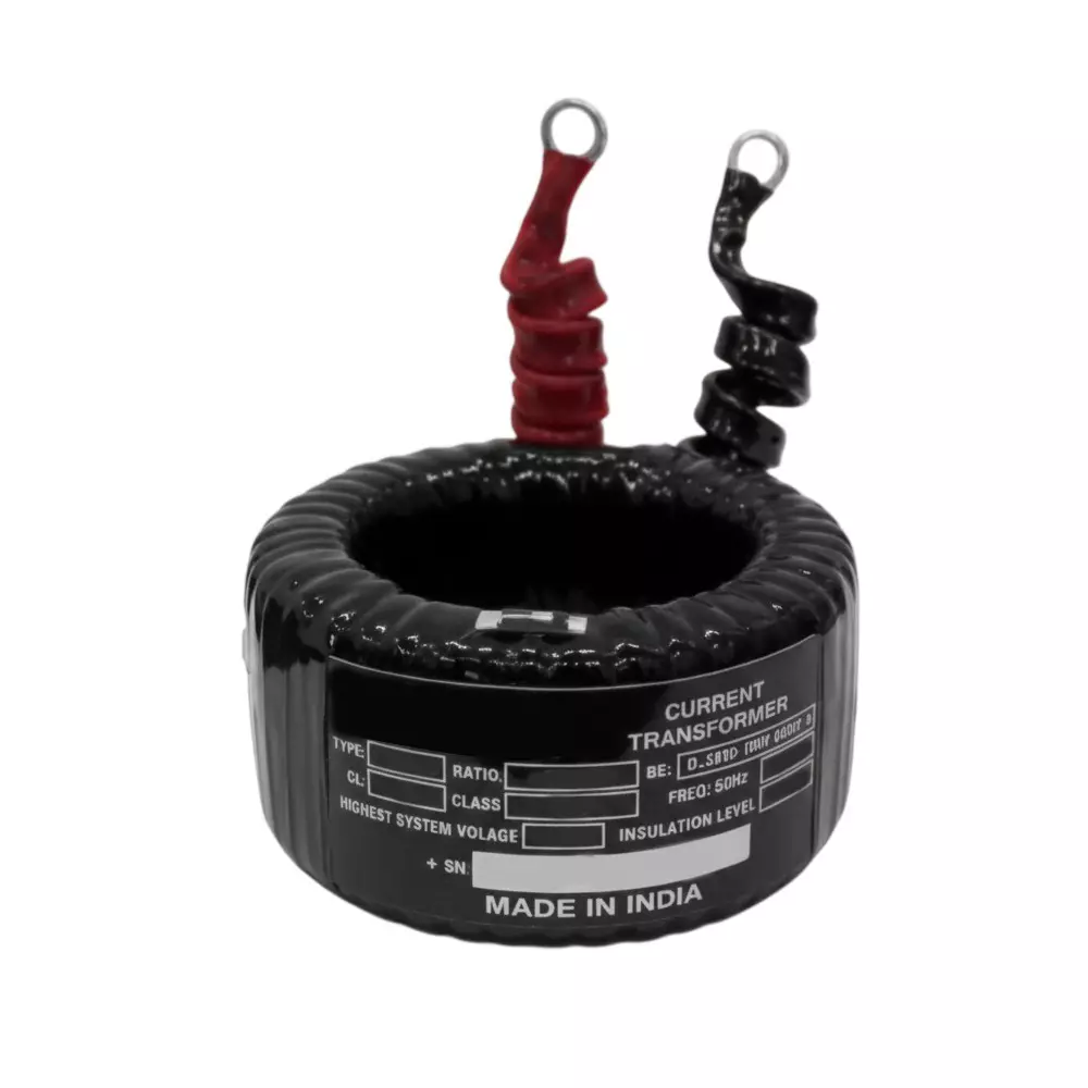 PowerGrip Current Transformer 5 VA Rated Power 100/5 Current Ratio Tape Wound BPL Type Copper