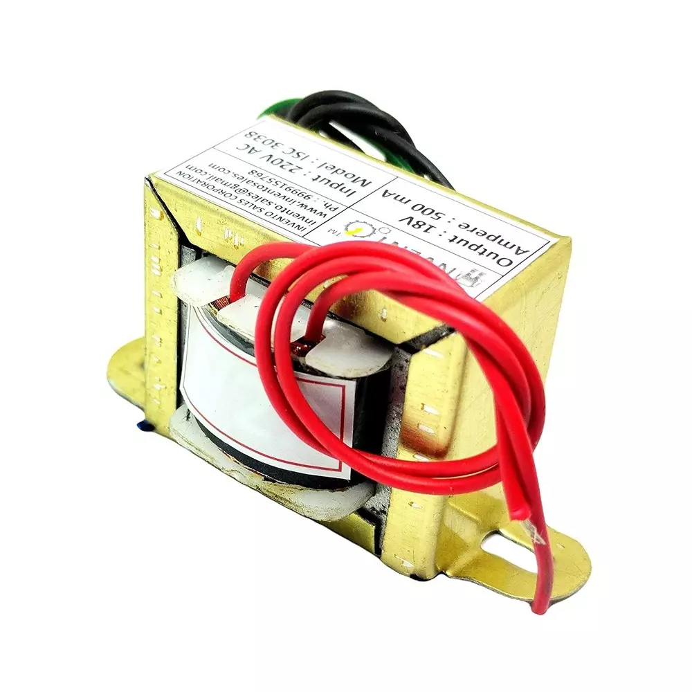 invento-step-down-centre-tapped-transformer-copper-winding-18-0-18-type-500-ma-current-220-18-v-ac-isc-3038-3-pack-of-8-pcs