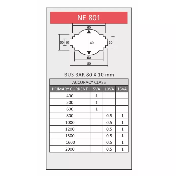 nippen-ne-series-current-transformer-801-type-16005a-ratio-80x10-mm-window-size-and-10-va-rated-burden