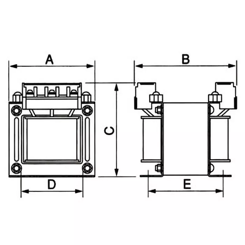 Kamada Signal Appliances Winding Transformer 0/200/220 V Primary Voltage Class A Insulation, WTP-200AE