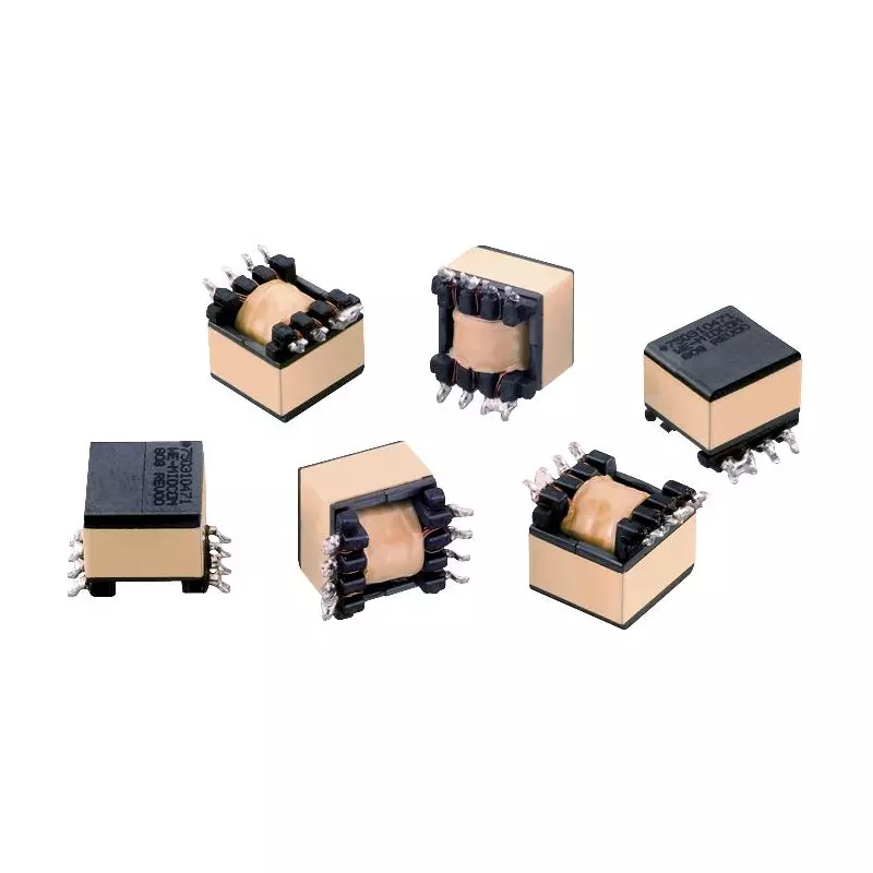 TE CONNECTIVITY XFMR 1 mA Current Rating 1.5 kV Isolation Voltage Surface Mount Transformer Mounting, 750311692