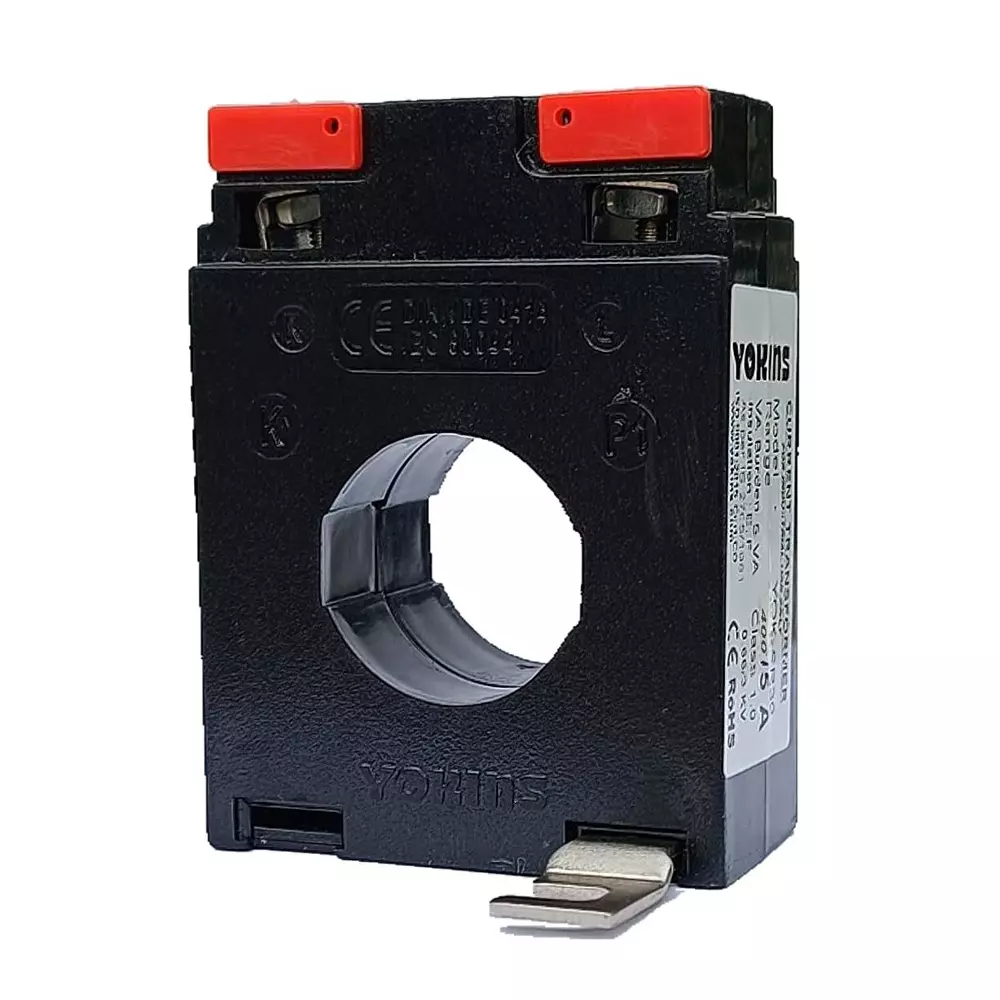 YOKINS Current Transformer Polycarbonate 30 mm Inner Dia 400/5 A Range 7.5 VA Burden for Ammeter, SR30-400.5A-7.5VA-1.0