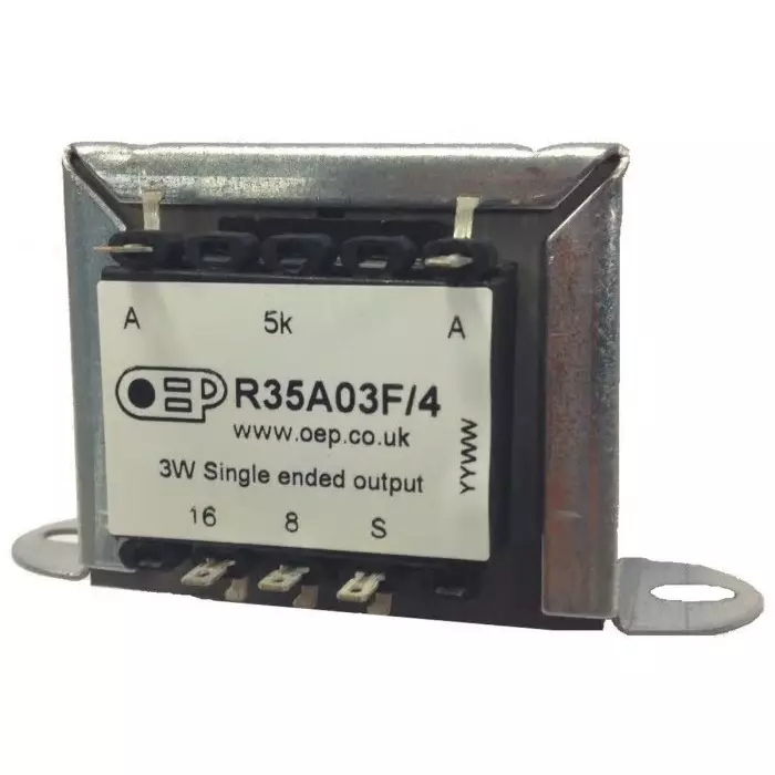 OEP (OXFORD ELECTRICAL PRODUCTS) Panel Mount Audio Transformer 4 Ω 8 Ω 12W, R35A03F