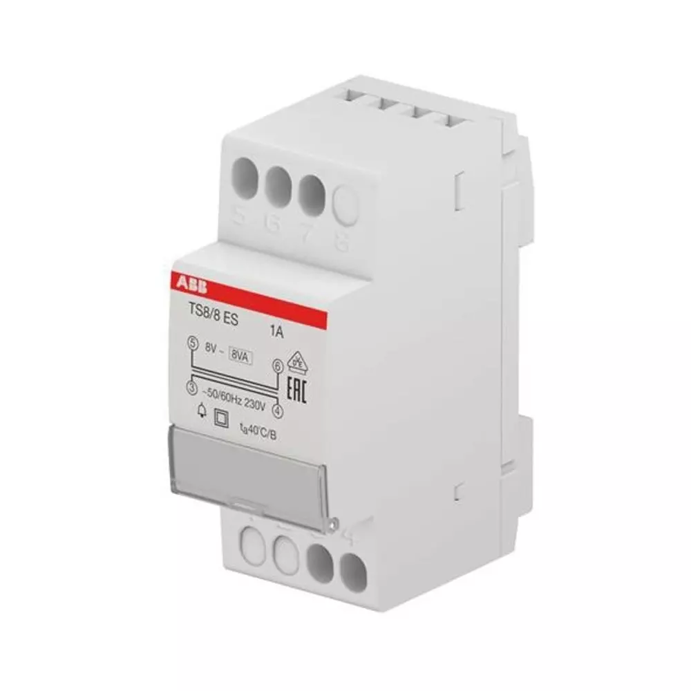 ABB DIN Rail Transformer, 2CSM228675R0812TS8/24