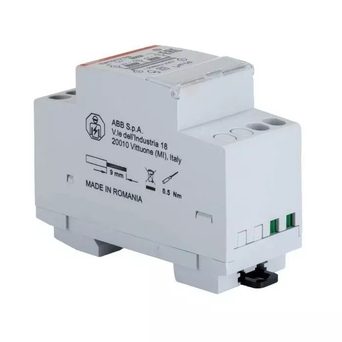 ABB 15W DIN Rail Transformer, 230V Primary, 12V Secondary, 2CSM228585R0802TM 15/12 ES
