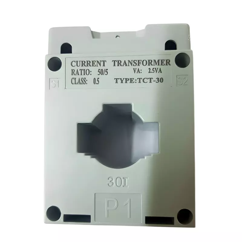 Techno Meters Resin Cast LT Current Transformer 50 A Current Rating 50-60 Hz Frequency Class 0.5 Accuracy, TCT - 30