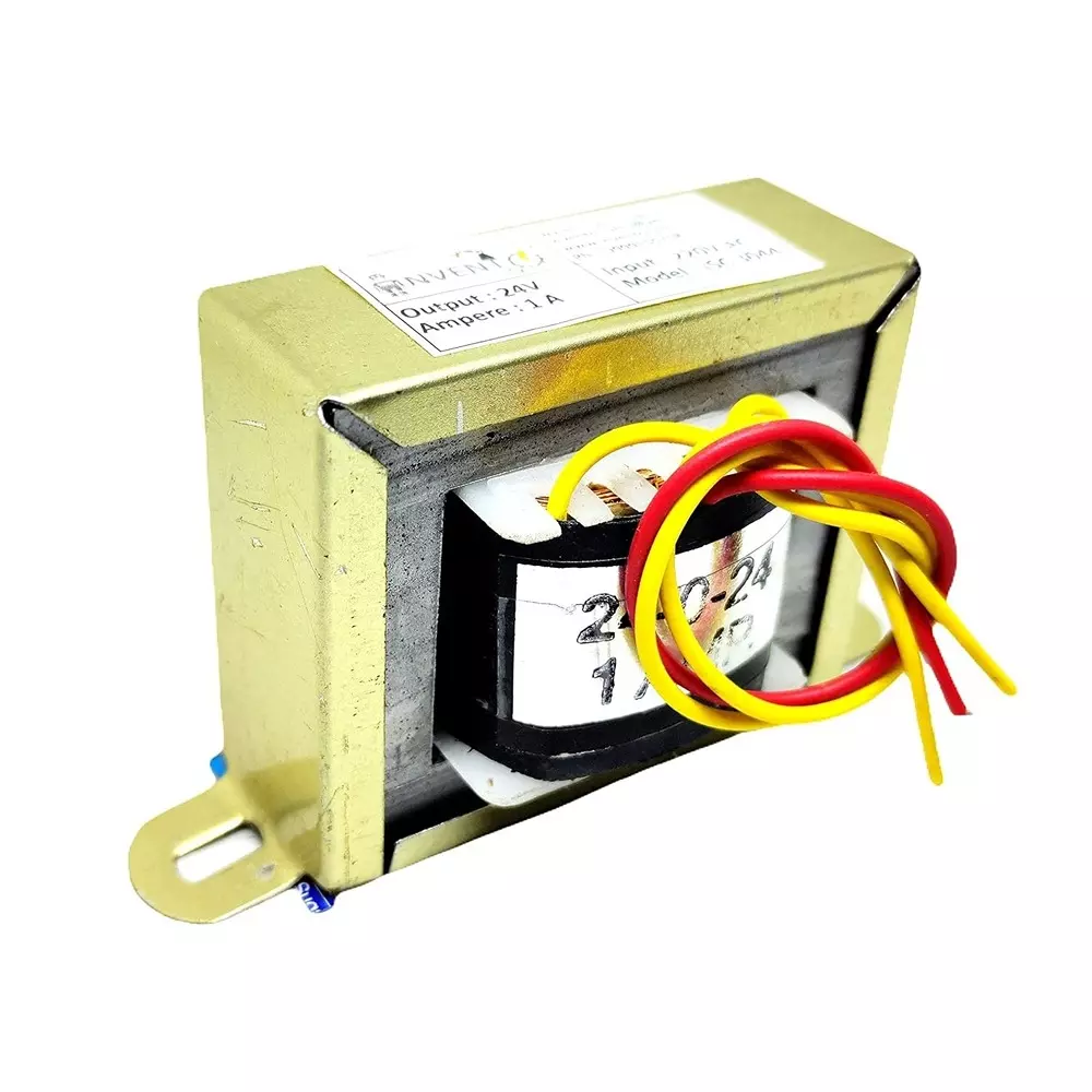 invento-step-down-centre-tapped-transformer-copper-winding-24-0-24-type-1-a-current-220-24-v-ac-isc-3044