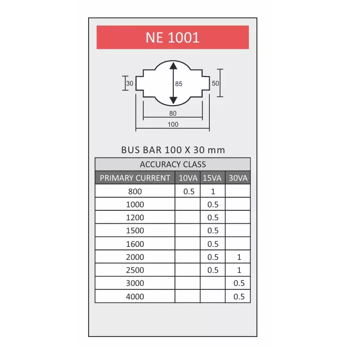 nippen-ne-series-current-transformer-1001-type-20005a-ratio-100x30-mm-window-size-and-15-va-rated-burden