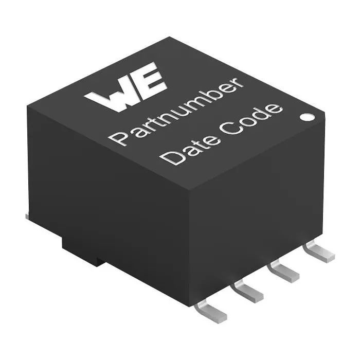 TE CONNECTIVITY Pulse Transformer 4 kV Isolation Voltage 870 µH Inductance, 750510505