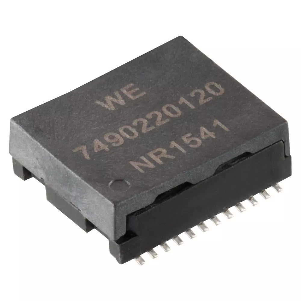 WURTH ELEKTRONIK Lan-Transformer, Ieee802.3Bt, 1:1, 350Uh, 7490220120