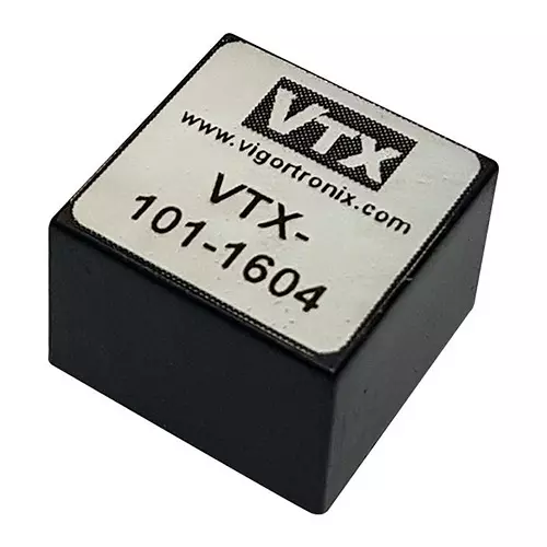 VIGORTRONIX AUDIO TRANSFORMER, 1:1CT, 600/600 OHM, VTX-101-1604