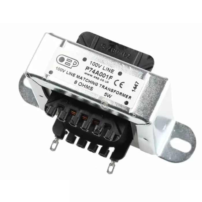 OEP (OXFORD ELECTRICAL PRODUCTS) Chassis Mount Audio Transformer 8 Ω 5W, P74A001F