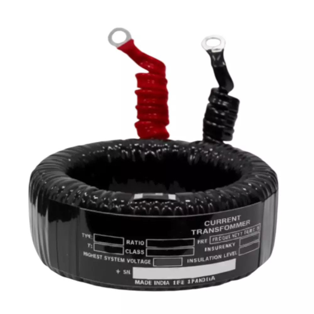 PowerGrip Current Transformer 5 VA Rated Power 60/5 Current Ratio Tape Wound BPL Type Copper