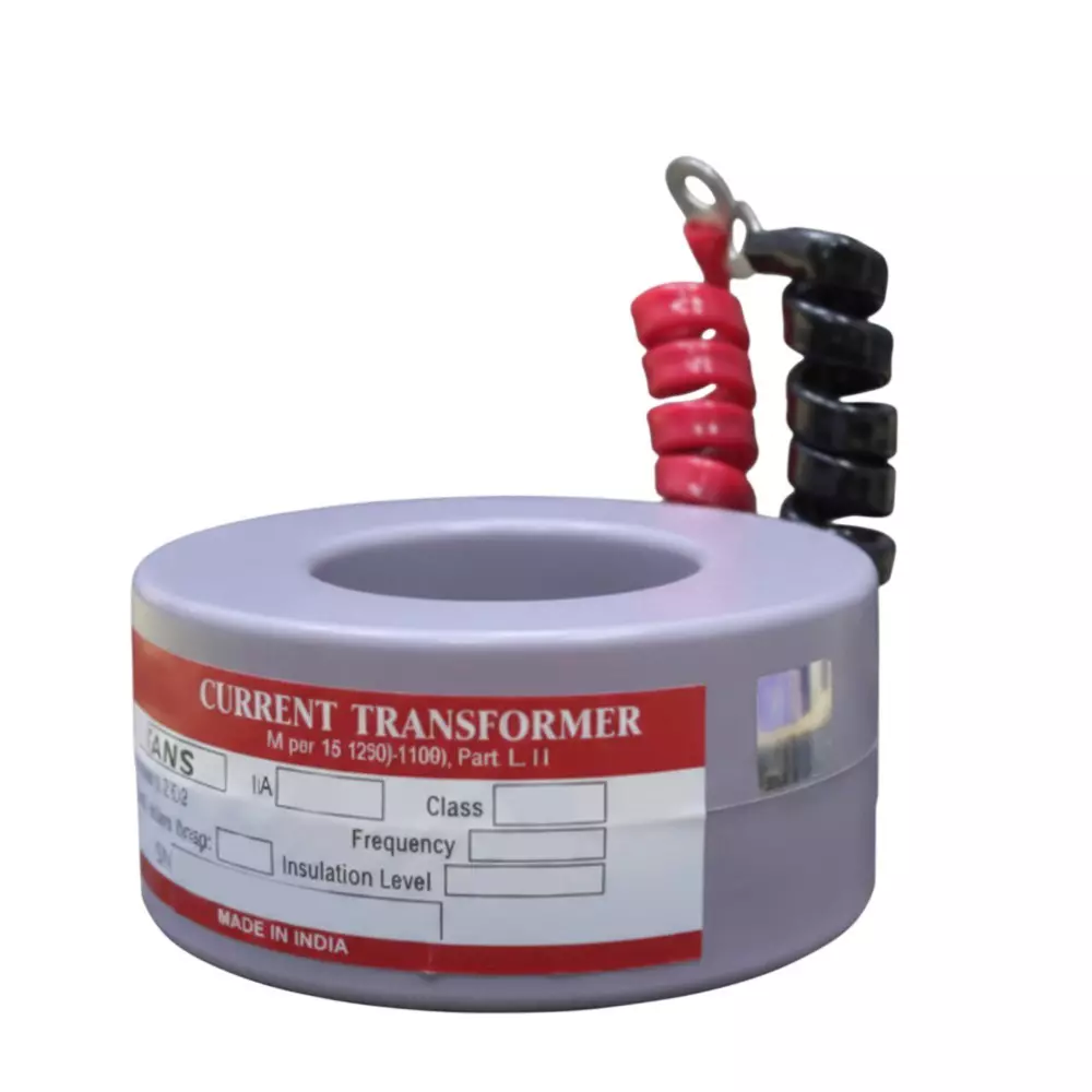PowerGrip Current Transformer 15 VA Rated Power 1500/5 Current Ratio Tape Wound BPL Type Copper