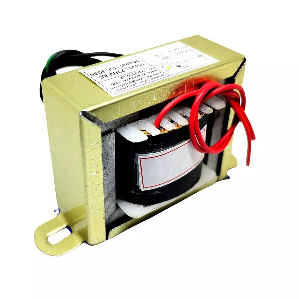 invento-step-down-centre-tapped-transformer-copper-winding-18-0-18-type-1-a-current-220-18-v-ac-isc-3039-3-pack-of-8-pcs