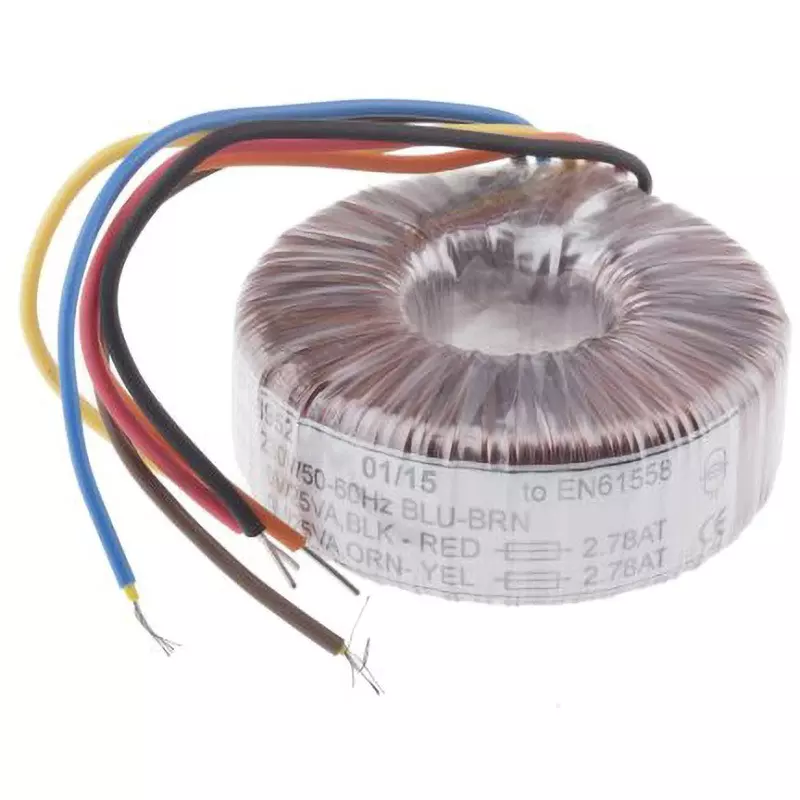 RS PRO Toroidal Transformer Copper Conductor Termination Wire Terminal Style 2 Output, 671-8952